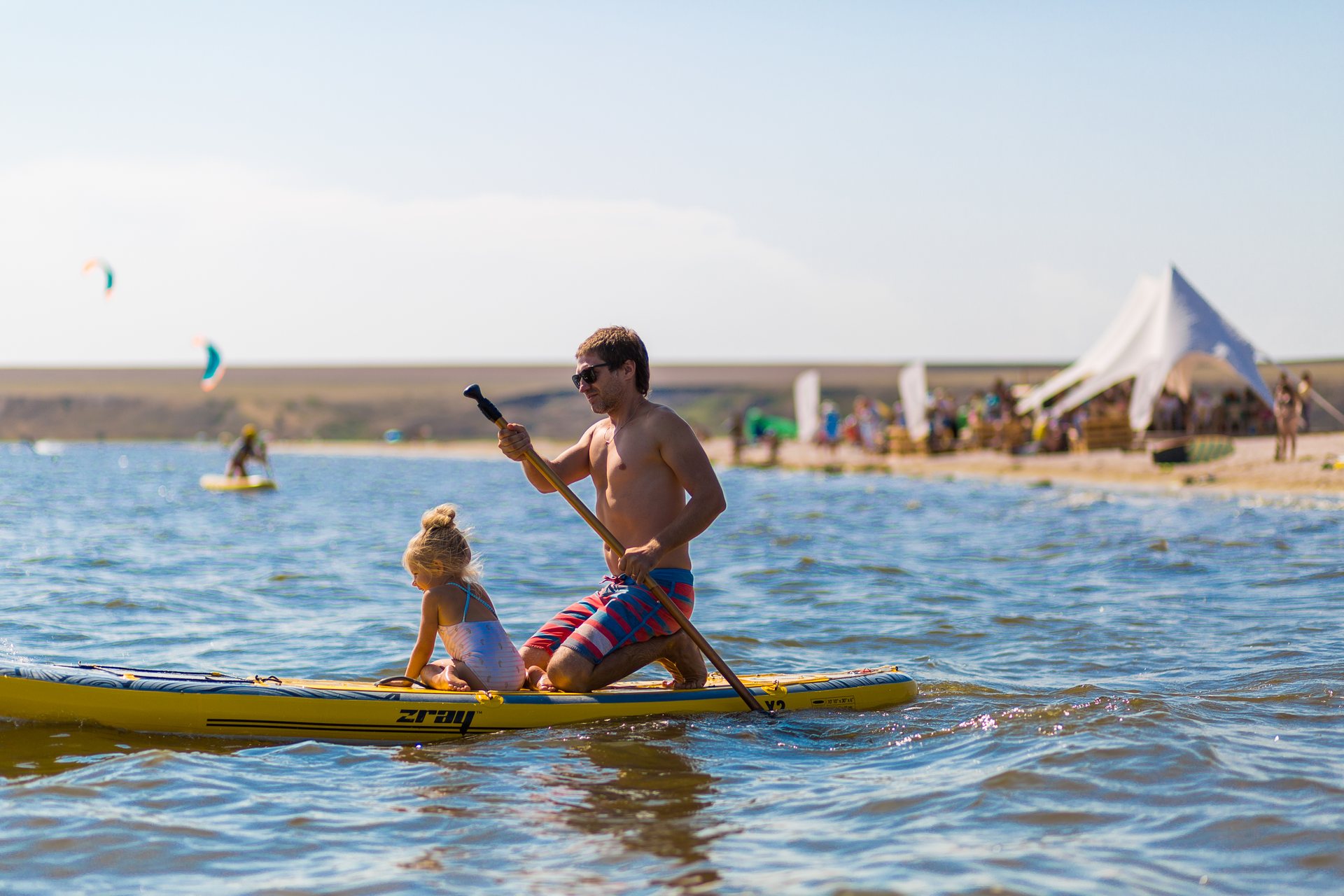 SUP на лимані